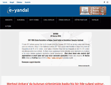 Tablet Screenshot of e-yandal.com